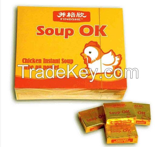 Chicken Soup Cube(5g/cube, 120cubes/box, 24boxes/ctn)