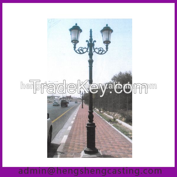 popular decorative outdoor cast aluminum street lighting poles