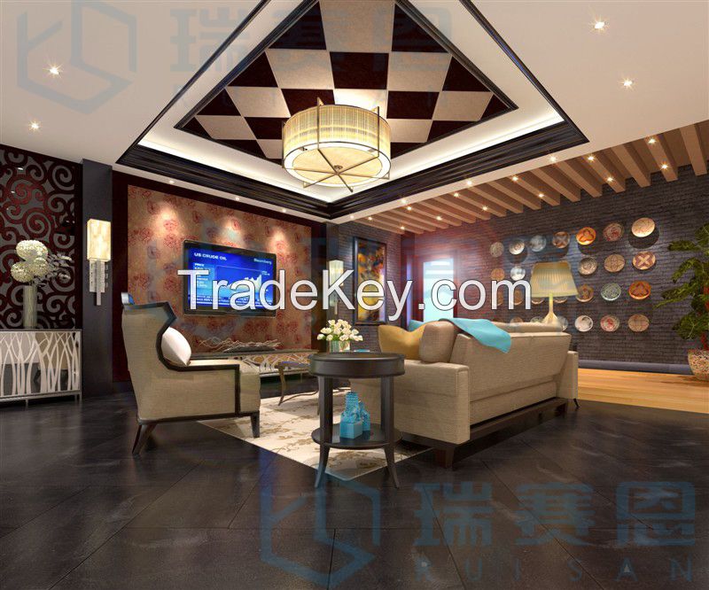 Acoustic Decorative Wall and Ceiling Panel, sound-absorbing board