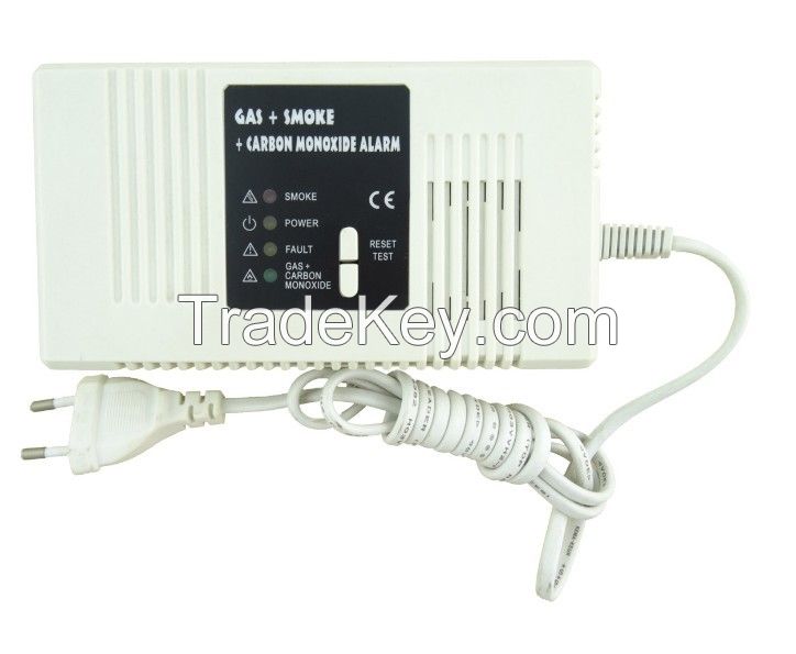 Multi-Gas Carbon monoxide Smoke Detector Alarm Sensor Houshold Fire Detection Manufacturers 