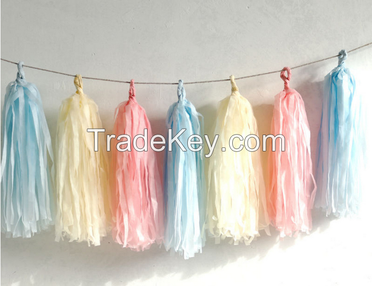 Paper Tassel for supply decoration