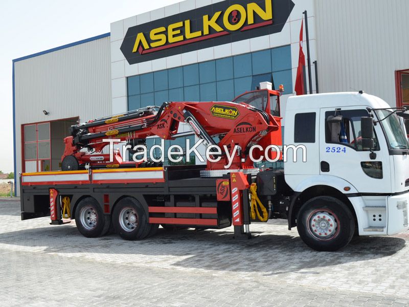 Truck Folding Boom Hydraulic Crane