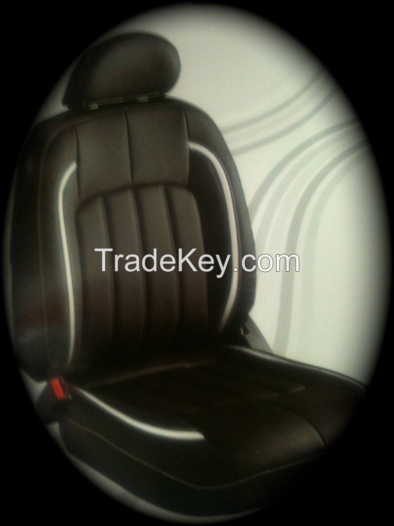 Designer car seat covers