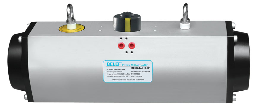 Pneumatic actuator, pneumatic valve actuator