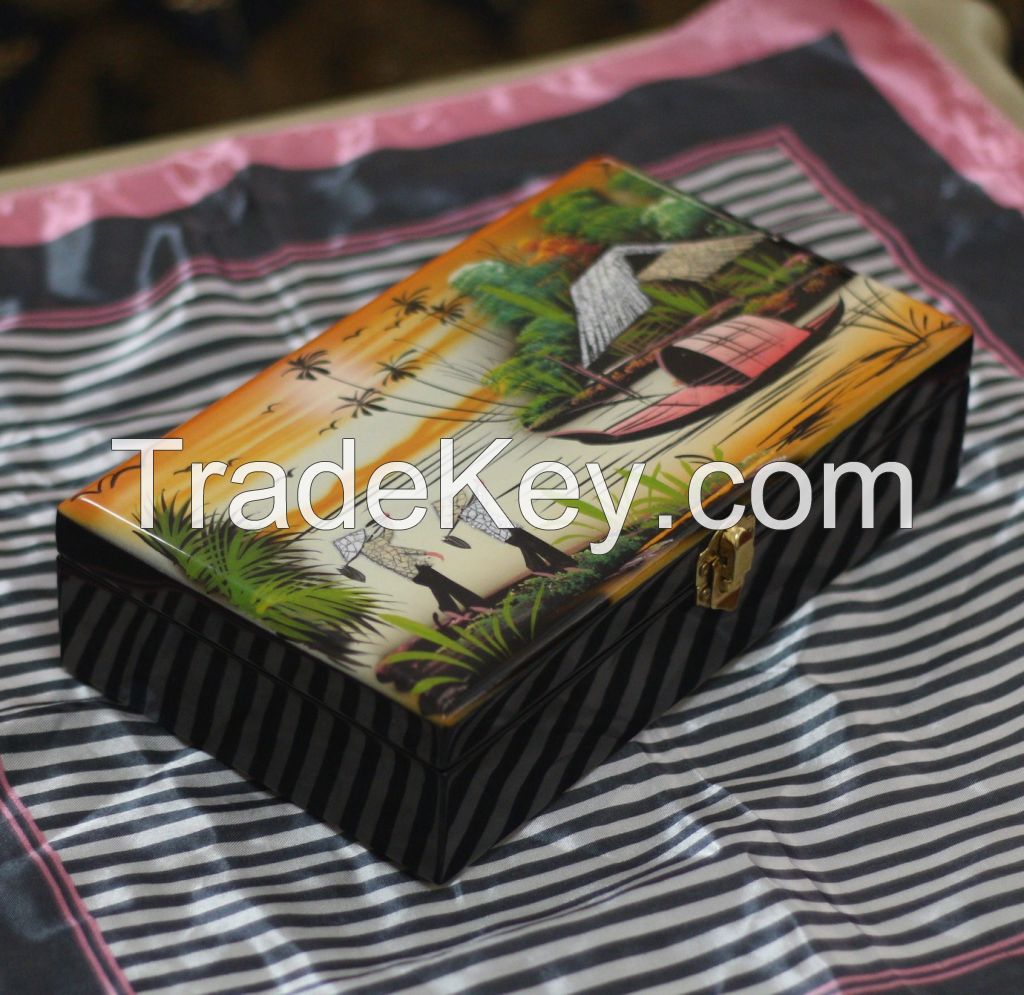 Lacquer Jewelry Boxes