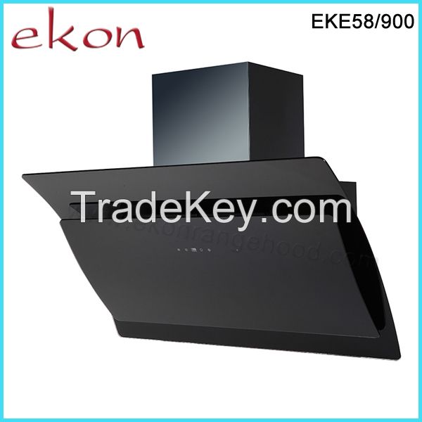 90cm New Design Black Glass Kitchen Cooker Hood