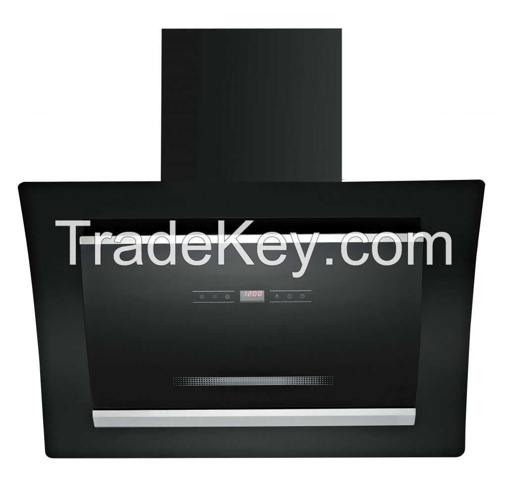 Suction range hood