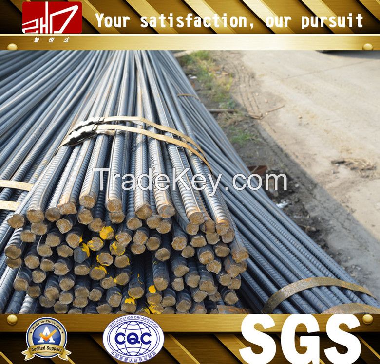 JIS/GB Hot Rolled Steel Rebar (12mm)