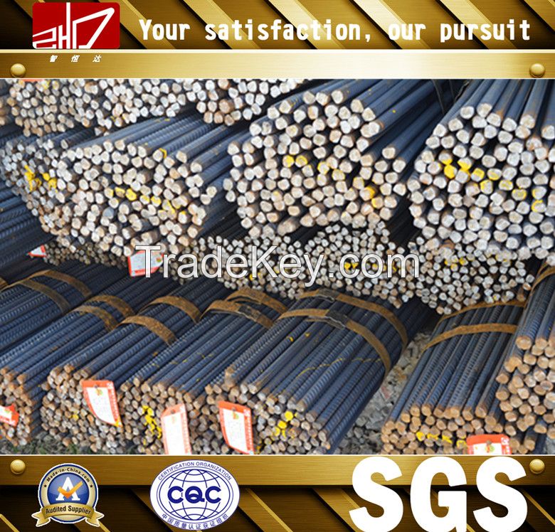 JIS/GB Hot Rolled Steel Rebar (12mm)