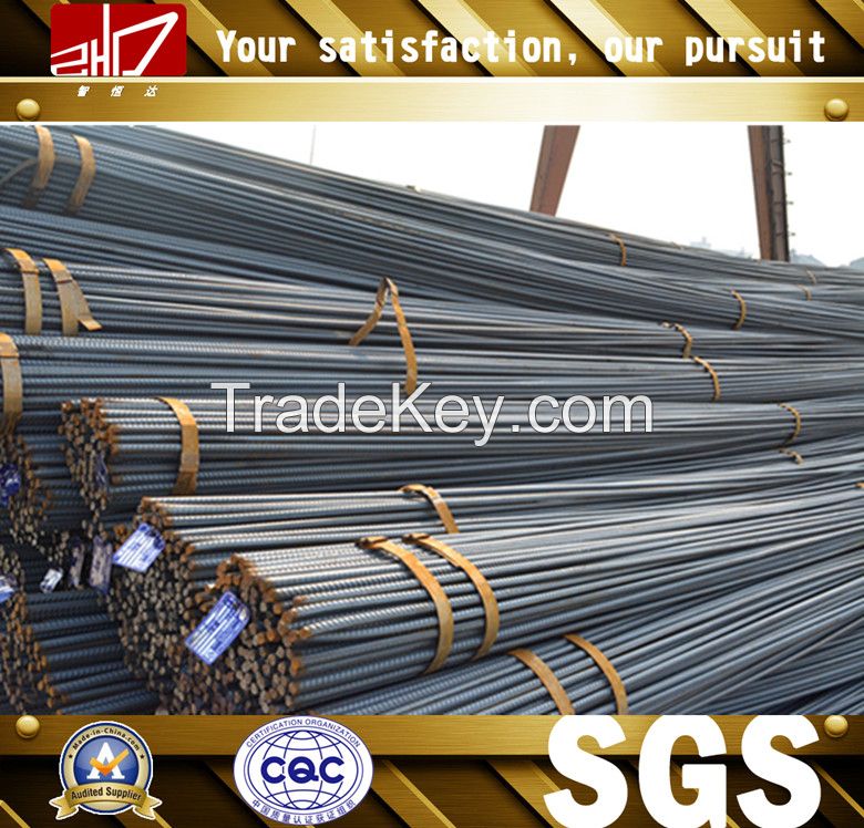 JIS/GB Hot Rolled Steel Rebar (12mm)