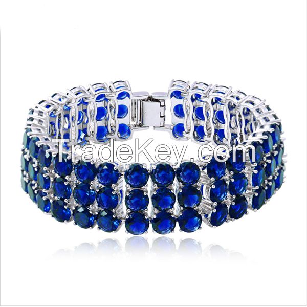 wholesales fashionable woman&#039;s cubic zirconia bracelets