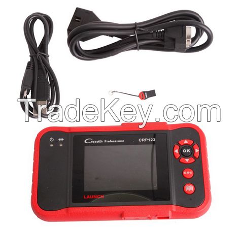 2014 Original Launch Creader Professional Crp123 Crp 123 Auto Code Reader Equal  Creader Vii+ Creader 7+ Data Reader Obdii Eobd For Eng,tcm,abs,srs