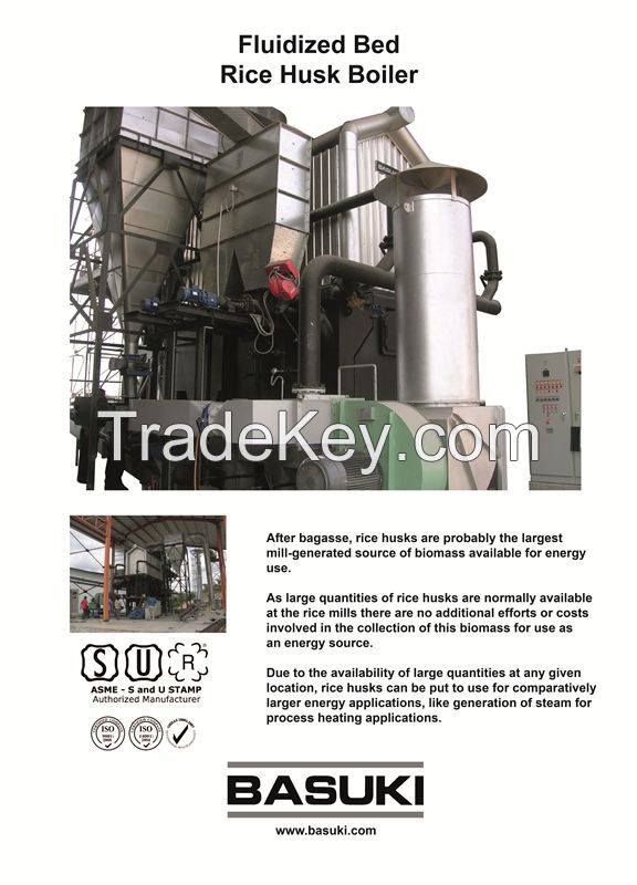 Basuki Horizontal Fluidized bed steam boilers