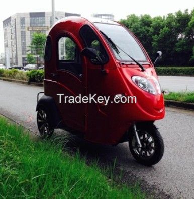 three-wheeled electric car