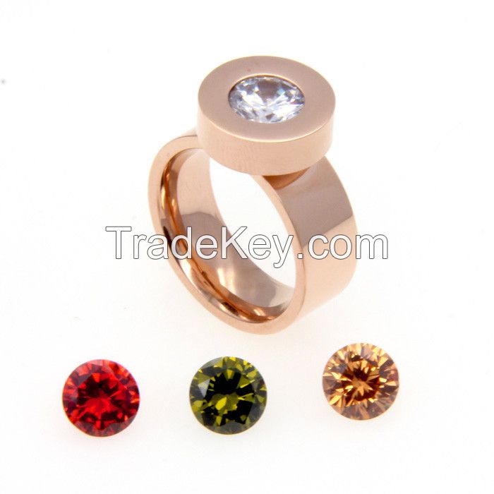 Interchangeable Ring Stainless Steel Ring For Women