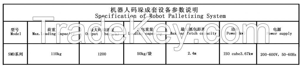 Robot Palletizing System