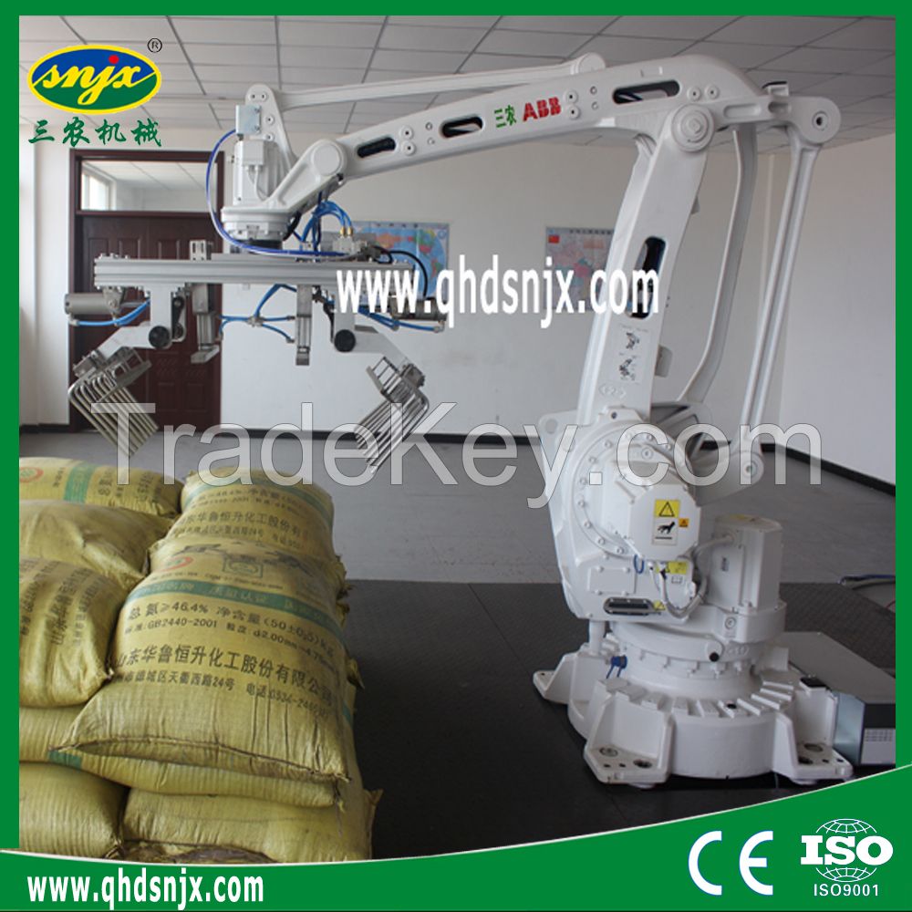 Automatic Robotic Arm Bag Palletizing Machine