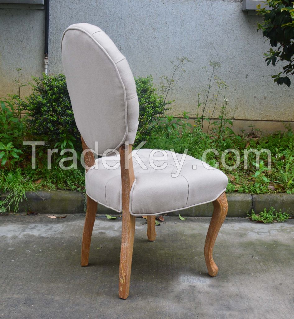 Hotel Furniture Used Louis Style Solid Wood Dining Room Chair Wooden Banquet Chairs