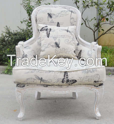 Comfortable Antique Wooden chairs, Luxury Sofa Chair, Solid Wood Living room Home Furniture Chair