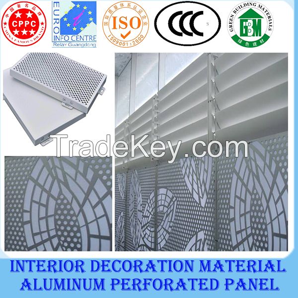 Aluminium square ceiling/perforated ceiling title