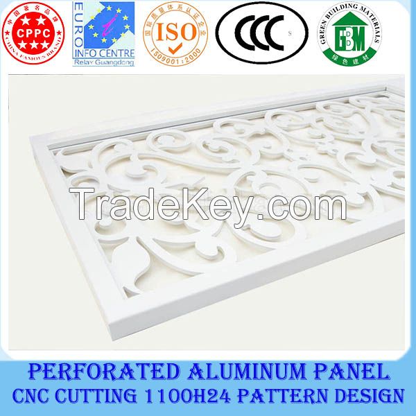 Aluminium square ceiling/perforated ceiling title