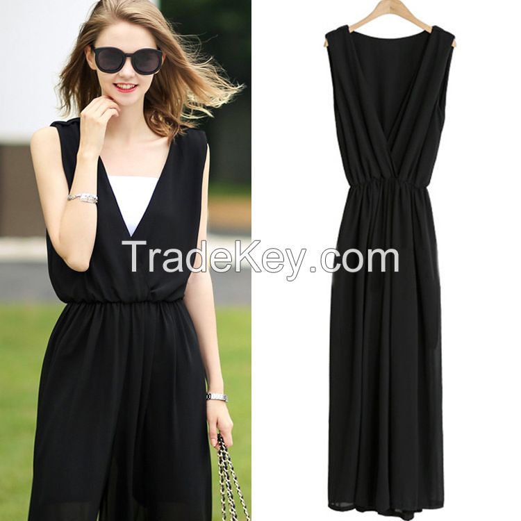 Fabulous Female Chiffon Loose Cute Leisure Jumpsuits