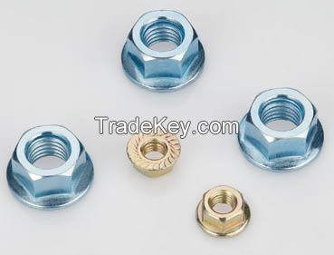 Steel Hex Flange Nuts