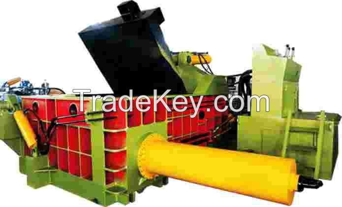 hydraulic metal scrap baler machine