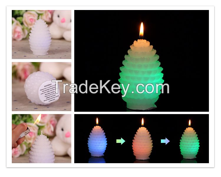 wholesales! Flame Flicker LED Color Changing Candle for weddings&amp;parties