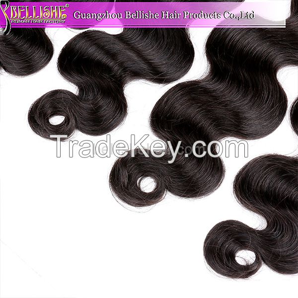 6A dyeable wavy brazilian human hair weaves