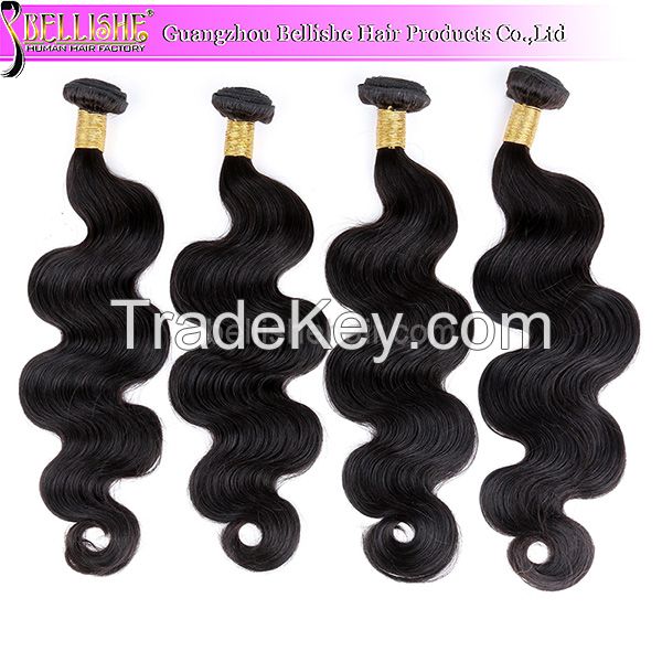 Guangzhou hair supplier top quality virgin remy human hair extensions