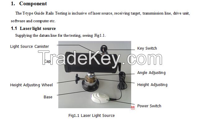 JD series T-type Guide Rail Testing