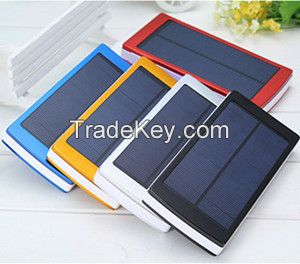 High capacity solar charger 20000mAh power battery pack 