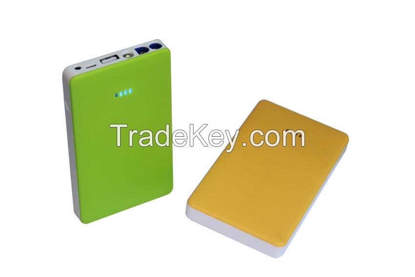 Ultrathin Car jumper emergency power battery pack 6600mAh