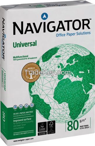 Navigator paper and Doble A a4 80 gsm copy paper