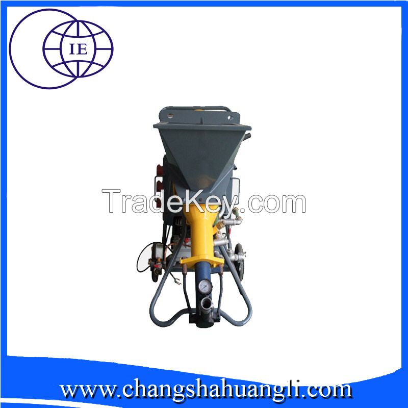 CE approved automatic wall cement plastering machine