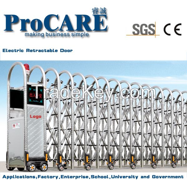 china supplier stainless steel automatic folding gate price