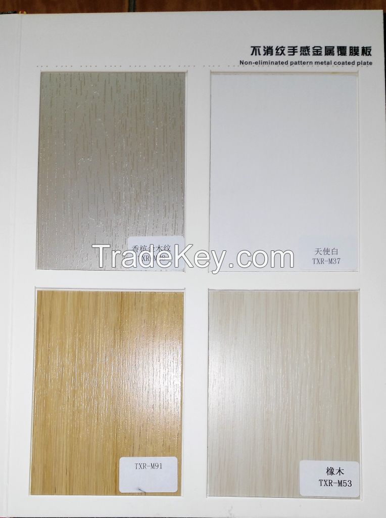 Aluminum film plywood