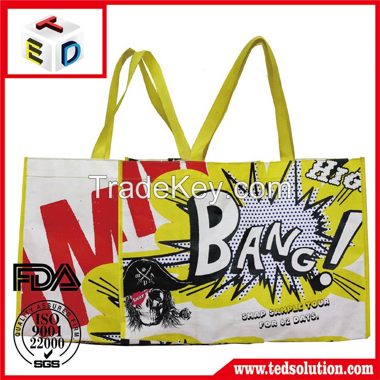 Promotional pp non woven shopping bag