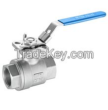 2PC Ball Valve With Direct Mounting Pad 1000WOG