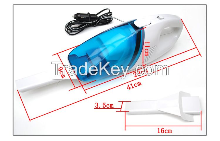 12V Portable Auto Wet Dry Handheld Mini Car Vacuum Cleaner 60W