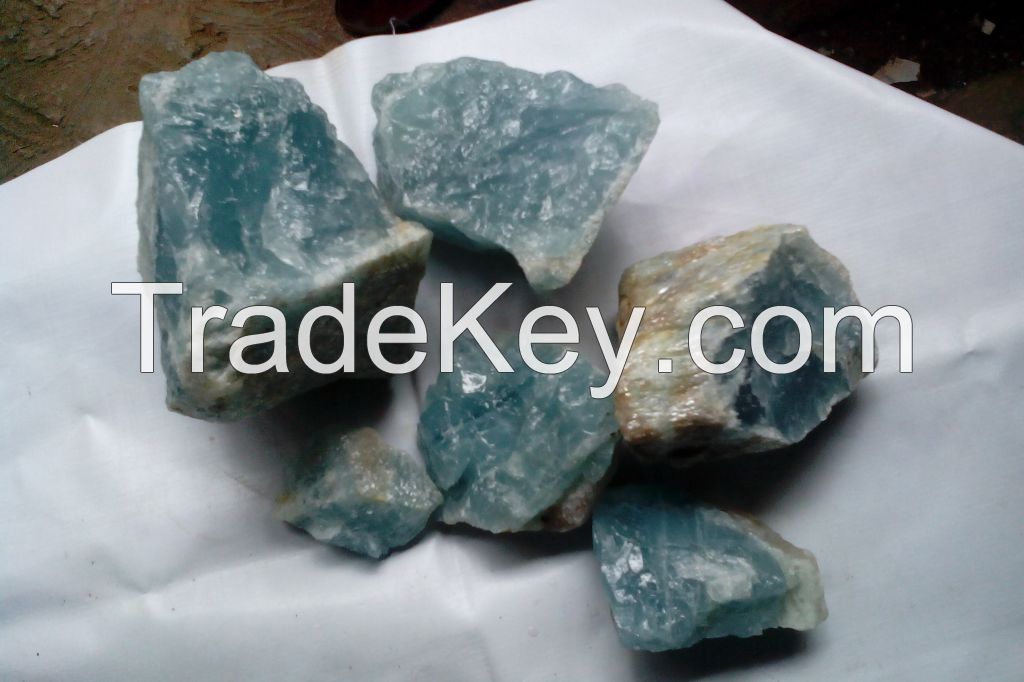 Milky Aquamarine Rough