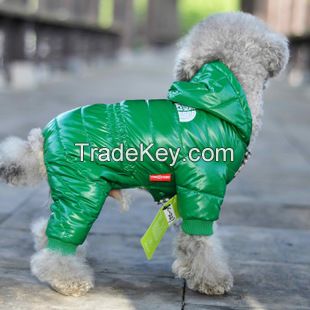 Hotsale autumn winter pet clothing warm winter dog clothes jackets for large dogs cat small pet dog winter coat costume suit