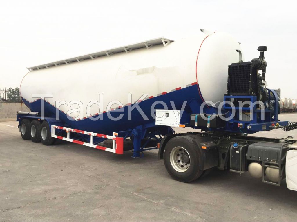 PANDA 3 Axles 50CBM 60Tons Bulk Cement tank Carrier for sale