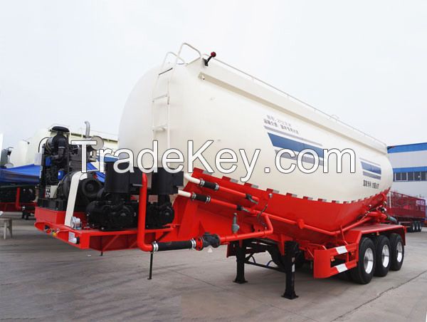 PANDA 3 Axles 50CBM 60Tons Bulk Cement tank Carrier for sale