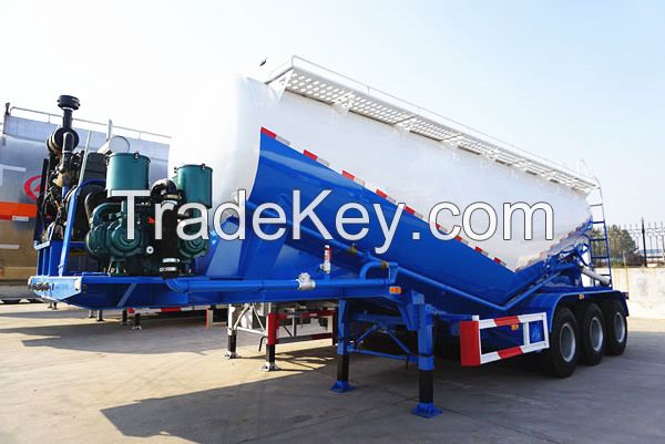 PANDA 3 Axles 50CBM 60Tons Bulk Cement tank Carrier for sale