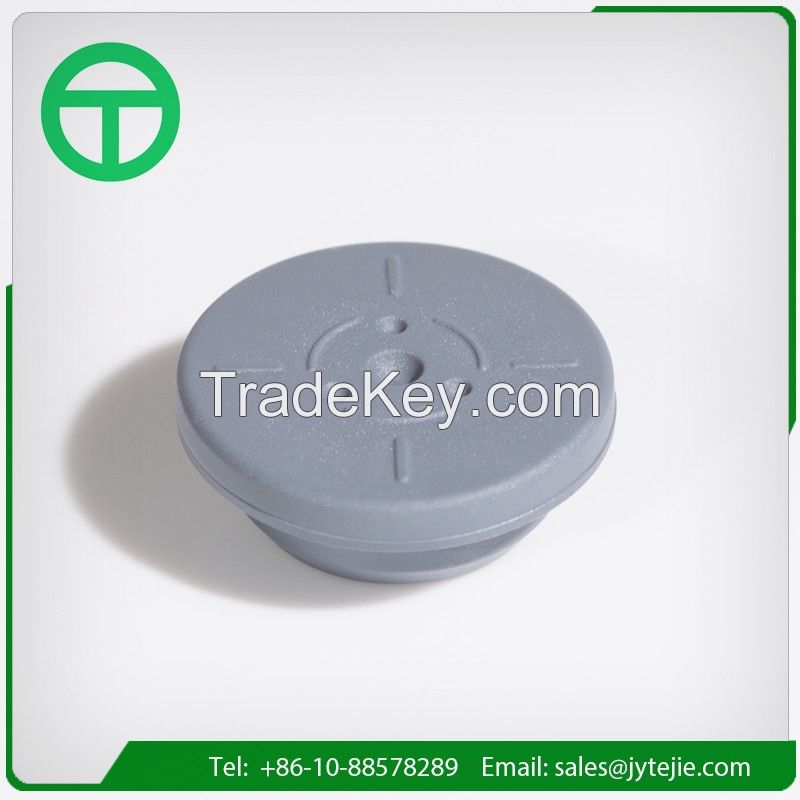 32mm Butyl rubber stopper  Aluminum caps