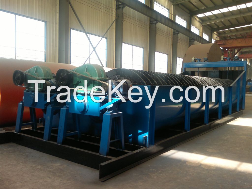 Beneficiation plant use screw classifier machine