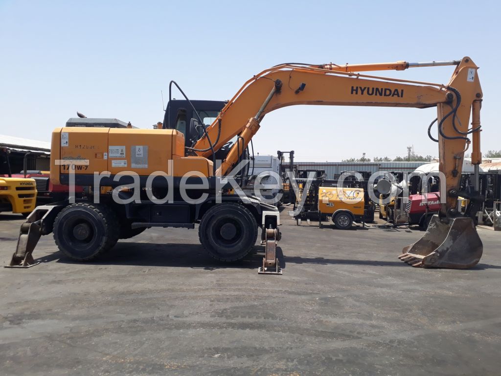 Hyundai Wheel Excavator R170w-7