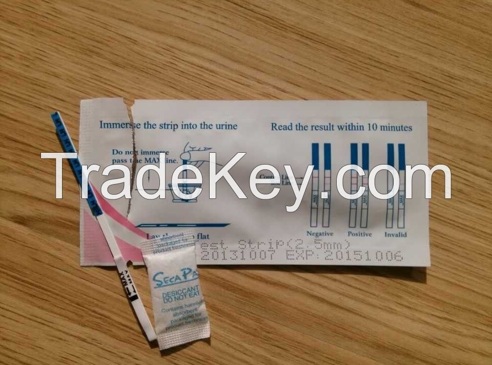 FDA CE mared HCG pregnancy rapid test kits